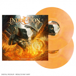 Born From Fire YELLOW ORANGE Marbled 2- Vinyl